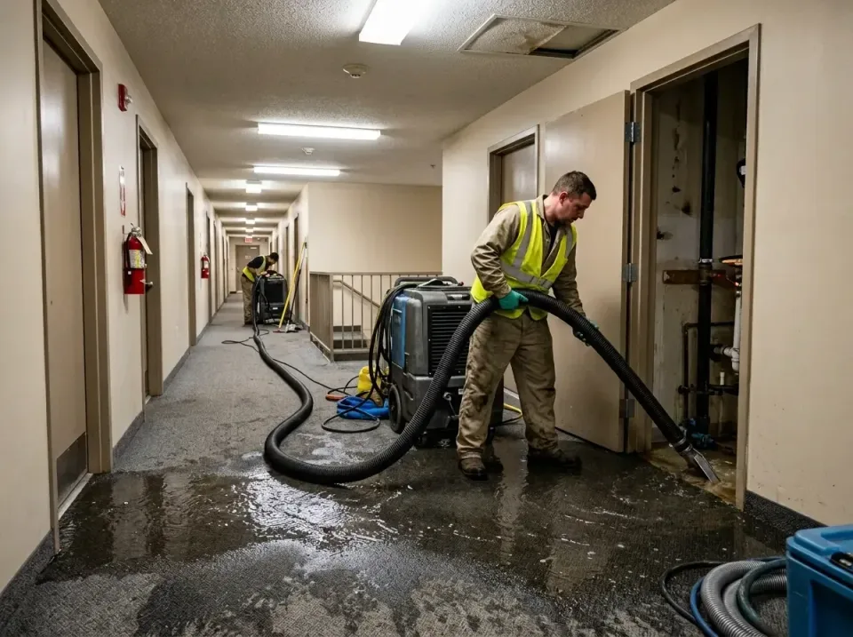 multi-unit-apartment-hallway-f-005 — frequently asked questions, Emergency Burst Pipe Water Extraction & Removal in Ixonia,…
